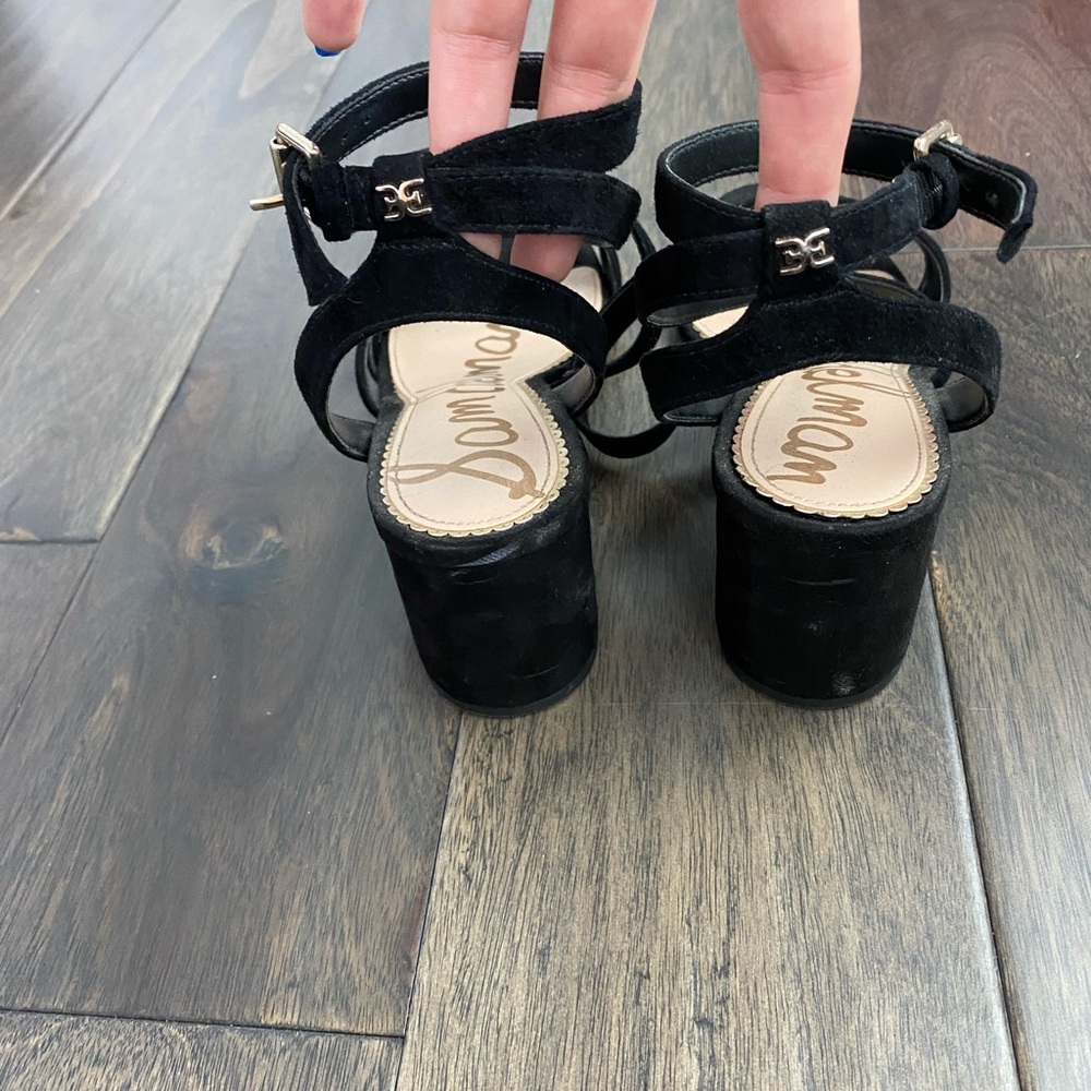 Sam Edelman Sammy Strappy Sandal Block Heels - Picture 4 of 5